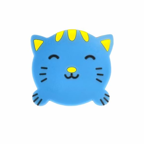 Animal Coaster Set of 5, Green, Pink, Brown, Blue - Picture 5 of 7